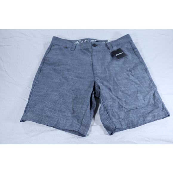 Eddie Bauer Camano Short 2.0 Blue Chambray Size 30 NWT - Picture 12 of 12